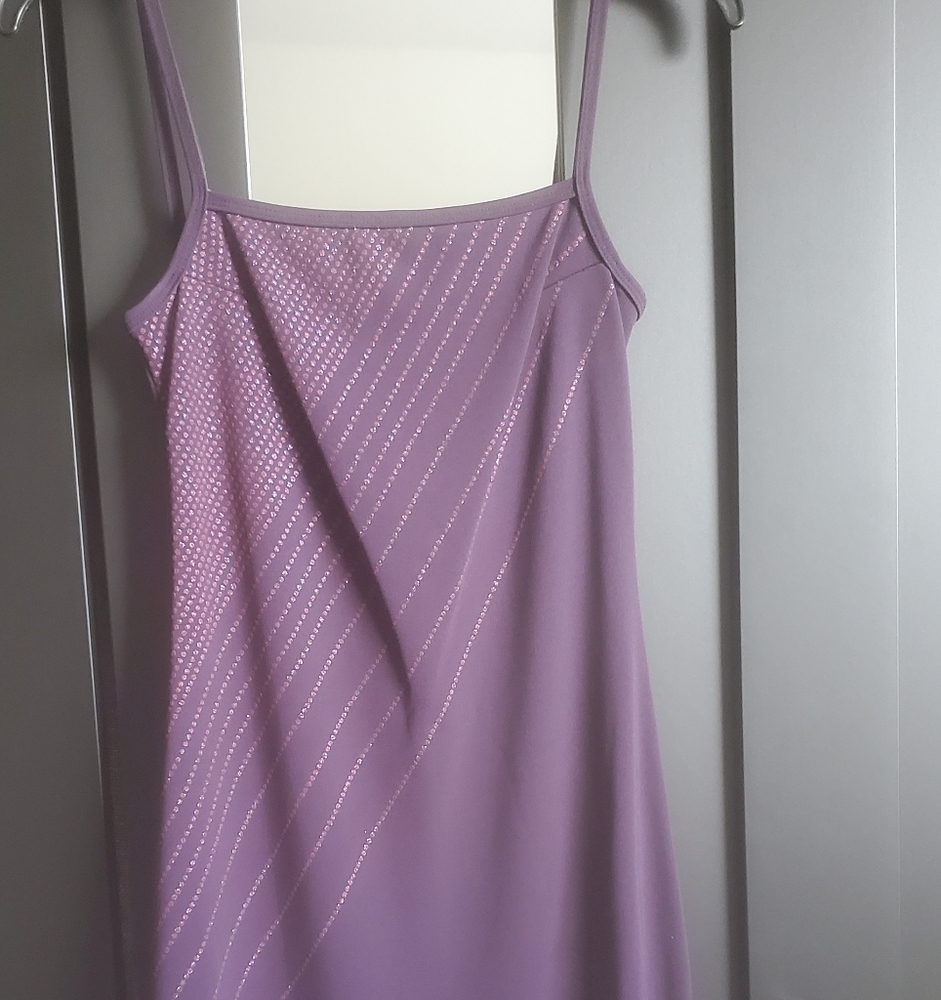Purple summer dress